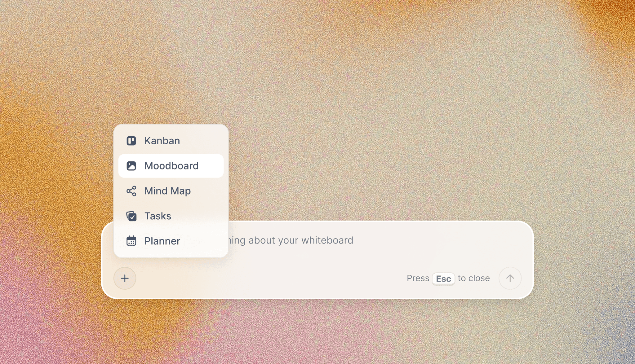 Storyflow AI moodboard generating identity directions grounded in the audience and positioning layers on the canvas